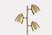 Contemporary Brass Floor Lamps