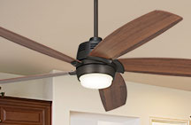 Ceiling Fan with Lights and Remote