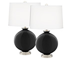 Black Carrie Table Lamp Sets