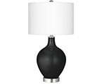 Black Ovo Table Lamps