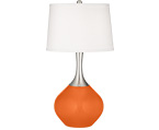 Orange Spencer Table Lamps