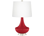 Red Gillan Table Lamps