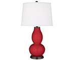 Red Traditional Table Lamps