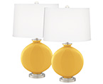 Yellow Carrie Table Lamp Sets