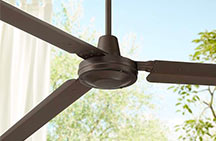 Large Ceiling Fans without Lights