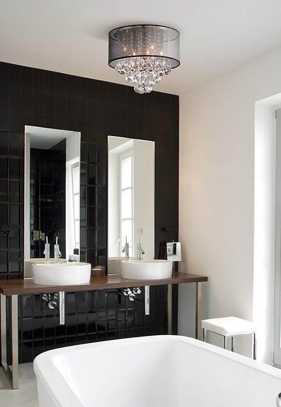 How to use ceiling lights in your bathroom. — houseof