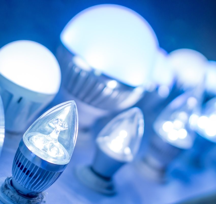 LED light bulbs image