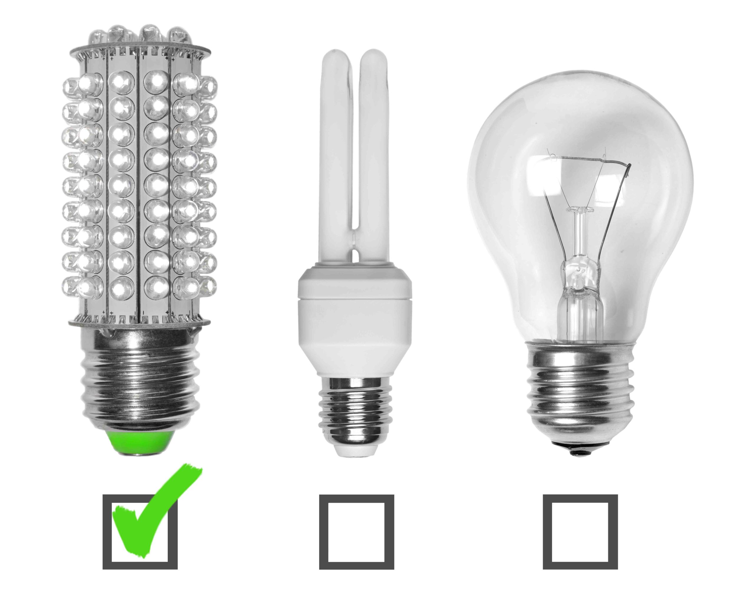 CFL LED vs. Incandescent Light Bulbs - Ideas Advice | Plus