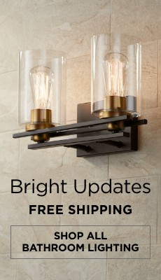 Bright Updates - Free Shipping - Shop All Bathroom Lighting